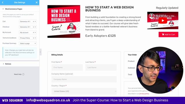 WooCommerce Product & Cart & Checkout ALL on the SAME PAGE - Elementor Wordpress смотреть онлайн