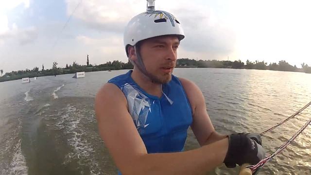 тест крепления для камеры. Wakeboard