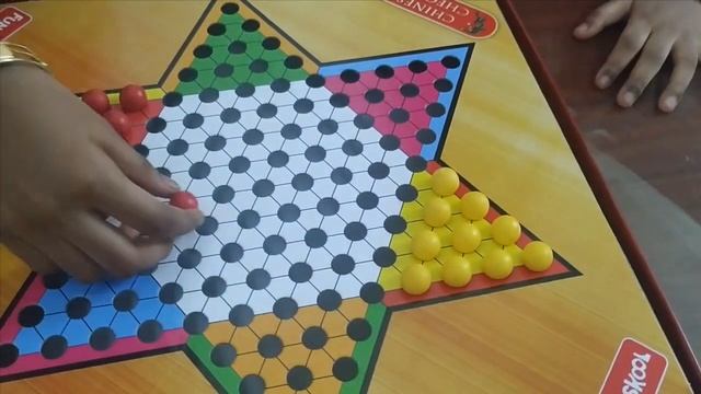Chinese Checker/ how to play / fun board games / Kids game смотреть онлайн
