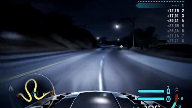 NFS Carbon - Ford Mustang GT - Библиотечная площадь (Кольцо) смотреть онлайн