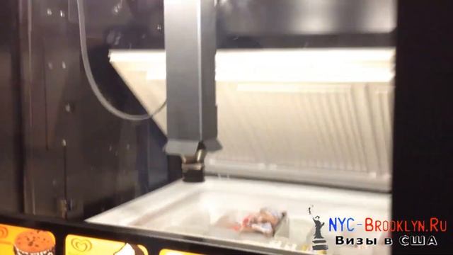 Автомат с мороженым в Америке