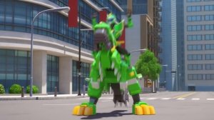 [MINIFORCE Super Dino Power] Ep.18: Jacky's Super Dino, T-rex!