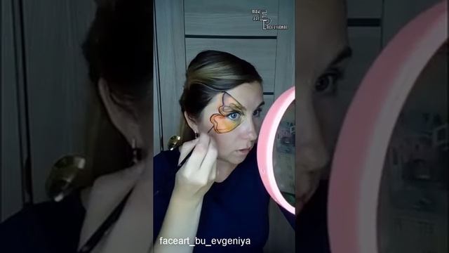 Аквагрим Бабочка | Марафон | Мастер-класс, как нарисовать реалистичную бабочку? | Выпуск 65 смотреть онлайн