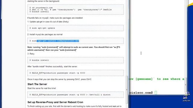 Day 31 - Ruby on Rails 3 - Deploying Rails to Dreamhost VPS смотреть онлайн
