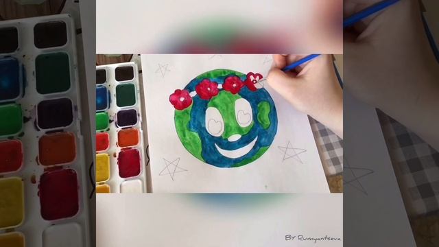 Рисуем вместе « 22 апреля Международный День Земли» смотреть онлайн