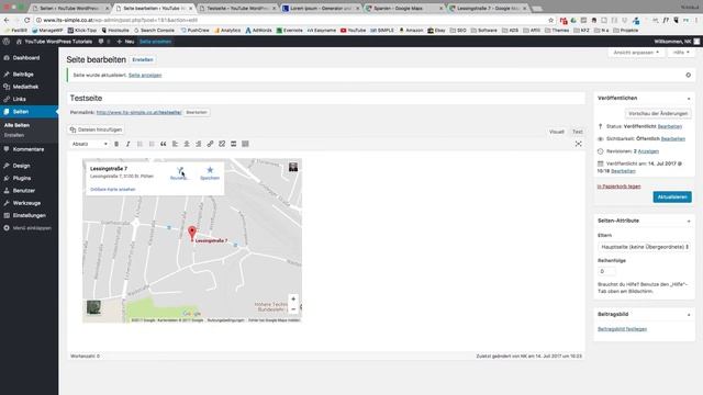 Google Maps in WordPress einbinden in 5 Minuten ohne Plugin! смотреть онлайн