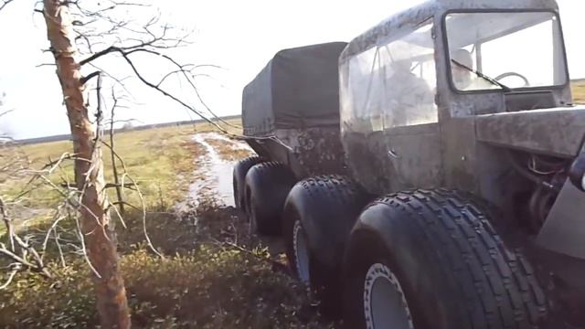 вездеход 8х8 Соломономобиль-5, Васюганское болото, островок смотреть онлайн
