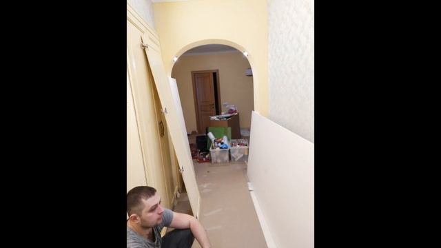 Ремонт коридора по фэн-шуй. До и После. Юго-восточный сектор квартиры. смотреть онлайн