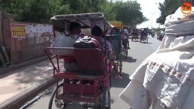 Путешествие в Индию - Дели велорикша адский труд индусов на жаре смотреть онлайн