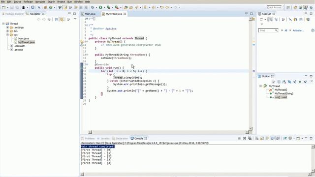 Java - Understanding Threaded Execution смотреть онлайн