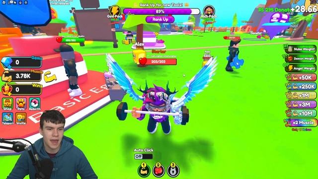 *NEW* ALL WORKING CODES FOR STRONG MUSCLE SIMULATOR 2023! ROBLOX STRONG MUSCLE SIMULATOR CODES смотреть онлайн