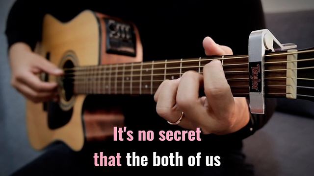 Hello By Adele | Acoustic Guitar Karaoke | Singalong | Instrumental | Lyrics | Guitar Tutorial