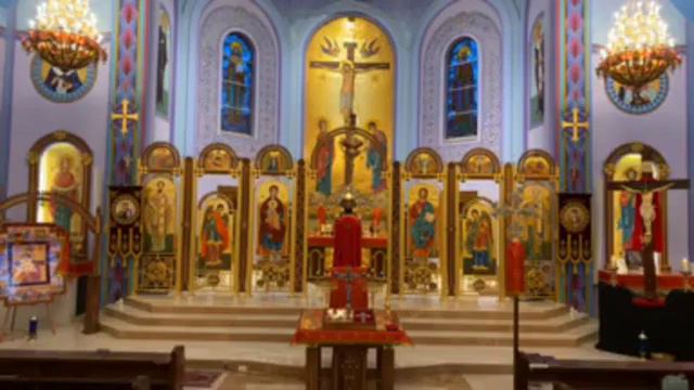 Молебен до Христових Страстей 4-7-2020 смотреть онлайн