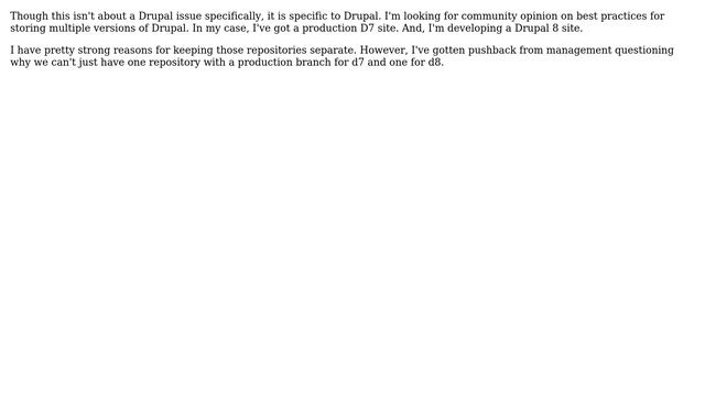 Drupal: Multiple or Single Git Repository смотреть онлайн