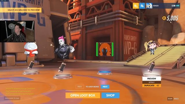 Opening ALL MY LOOT BOXES before overwatch DELETES them! смотреть онлайн