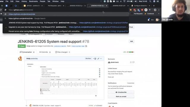 Jenkins Online Meetup: SystemRead Permission demo by Tim Jacomb (JEP-224) смотреть онлайн