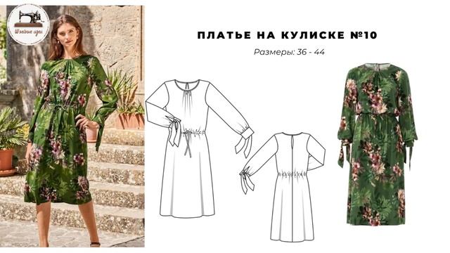Burda Best of 2/2021/Технические рисунки лучших моделей платьев смотреть онлайн