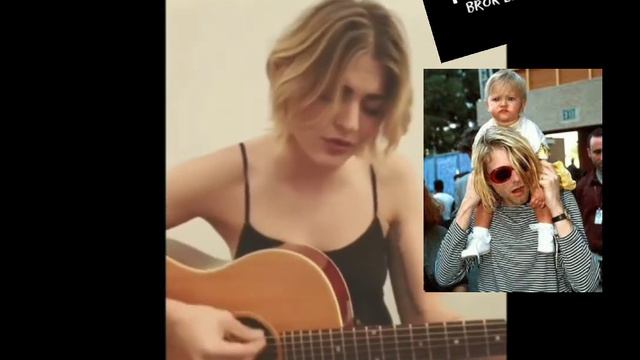 Anak Rockstar like father like daughter - kurt cobain frances bean cobain смотреть онлайн
