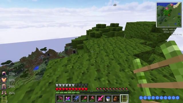 НА ВЕРШИНЕ ДЕРЕВА! - Жарче чем в аду - Minecraft #21 смотреть онлайн