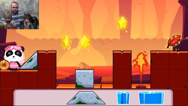 Играем в детскую игру Малыш панда. Помогли фениксу смотреть онлайн