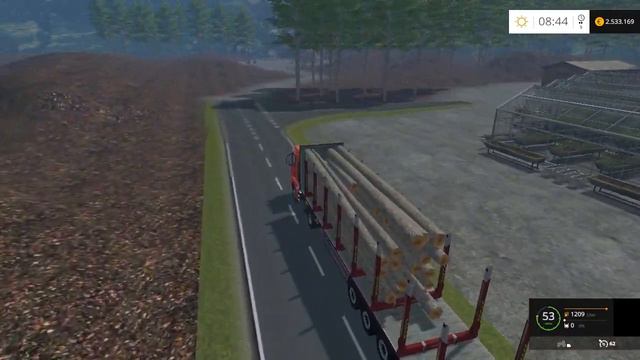 FS 15: Kögel Log Trailer Mod