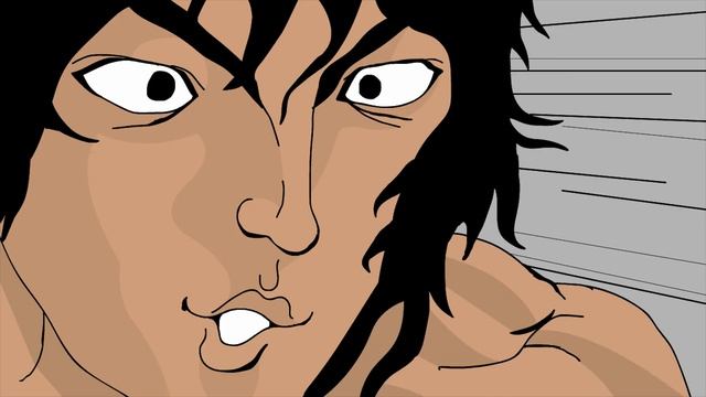 Каку Шунсей VS Баки Ханма 5 серия [Baki/Баки] смотреть онлайн