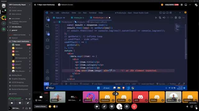 Day 5: "Starting Frontend with REACT" Workshop | DEV COMMUNITY NEPAL смотреть онлайн