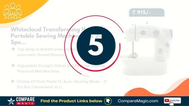 Top 10 Best Sewing Machine Under 5000 Cheap Price in India 2022 | Buy Latest Sewing Machine Online смотреть онлайн