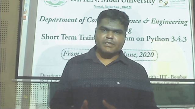 DKNMU-Short Term Training Program on Python 3.4.3 organised by Department of CSE смотреть онлайн