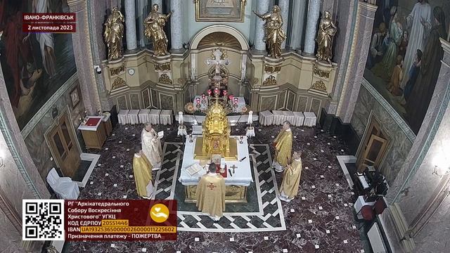 08:00 | БОЖЕСТВЕННА ЛІТУРГІЯ 02.11.2023 Івано-Франківськ УГКЦ смотреть онлайн
