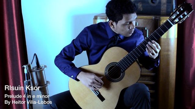 Prelude 4 in e minor Hector Villa-Lobos performed by Risuin Ksor смотреть онлайн