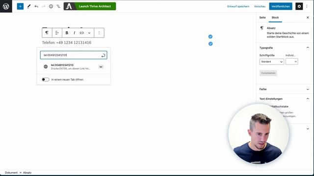 Telefonnummer in WordPress verlinken смотреть онлайн