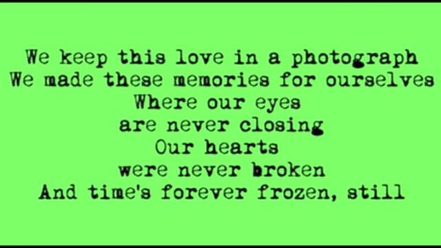 Ed Sheeran - photograph lyrics and guitar chords смотреть онлайн