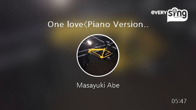[everysing] One love〈Piano Version〉 смотреть онлайн