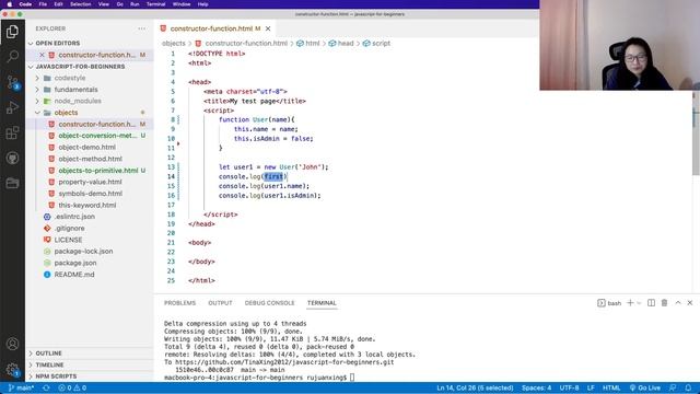 25. JavaScript Objects - What is Constructor Function? смотреть онлайн