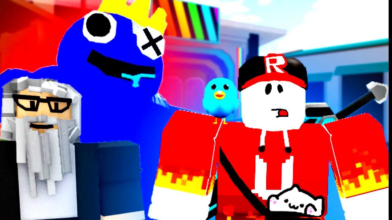 Построили Карту РАДУЖНЫЕ ДРУЗЬЯ за 50 ДНЕЙ в Build A Boat Roblox