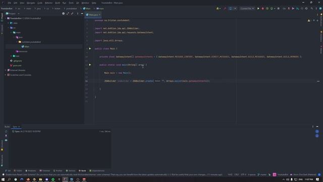 JDA v5 #1 - HOW TO CREATE A DISCORD BOT - Tutorial смотреть онлайн