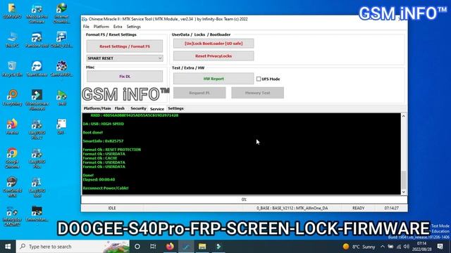 FIRMWARE FREE DOWNLOAD ║ DOOGEE S40 PRO ║ ANDROID 10 ║ MT6765 ║ SCREEN and FRP LOCK REMOVE смотреть онлайн