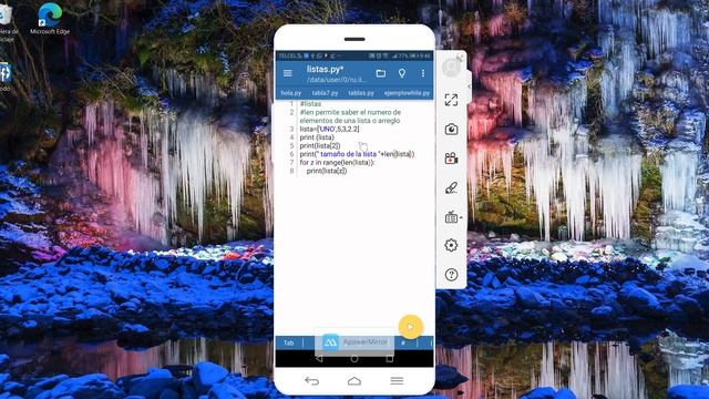 Python, recorre listas de forma dinámica con len смотреть онлайн