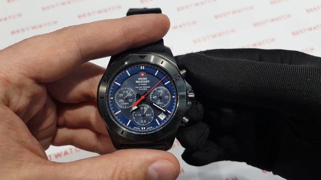 Swiss Military by Chrono SMS34072.08 - часы на солнечной батарее смотреть онлайн