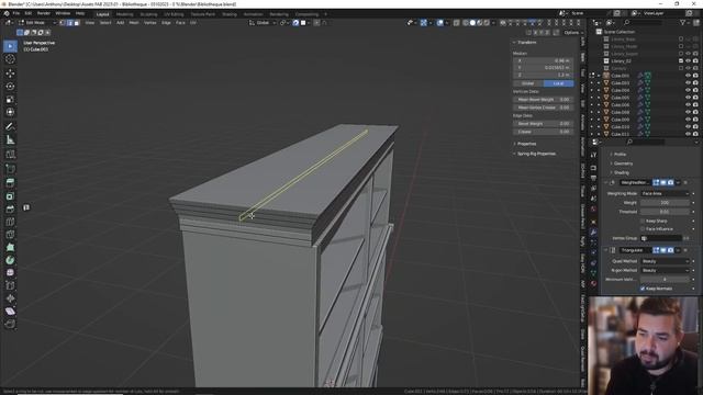 Bibliotheque D'Assets 3D - Bibliotheque 02 - Modélisation Avancée смотреть онлайн