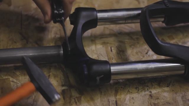 Замена вилки велосипеда, в домашних условиях смотреть онлайн