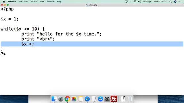 PHP - While Loops смотреть онлайн