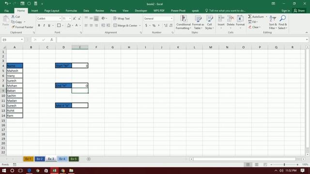 Countif and Countifs formula in excel Data analysis function смотреть онлайн