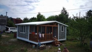 Дом из сэндвич панелей