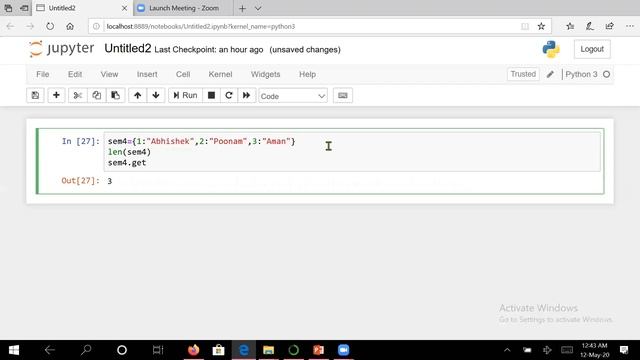 #8 Dictionary in Python in Hindi Python Tutorial смотреть онлайн