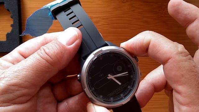 ZEBLAZE VIBE 4 HYBRID Analog/Digital 5ATM Waterproof Smartwatch: Unboxing and 1st Look смотреть онлайн