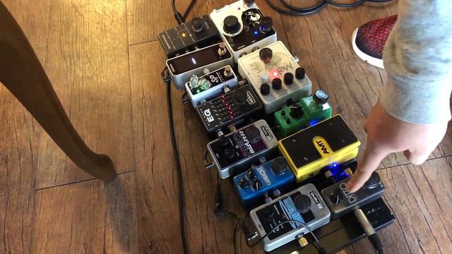 EHX Mel9 기반 어쿠스틱기타 패달보드 / Gibson Chet Atkins SST / 원미사운드