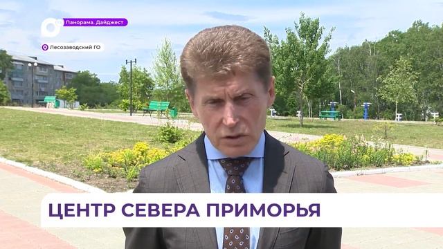 Губернатор Приморского края посетил Лесозаводск смотреть онлайн