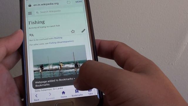 Samsung Galaxy S7: How to Bookmark a Webpage смотреть онлайн
